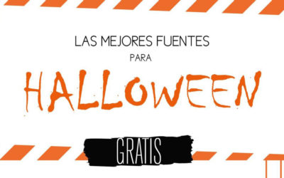 Fuentes tipográficas para Halloween