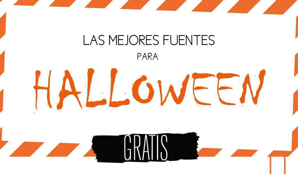 Fuentes tipográficas para Halloween